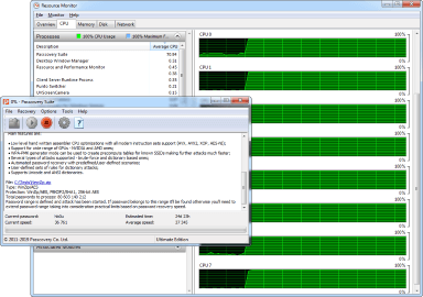 AccentPPR engages all CPU cores